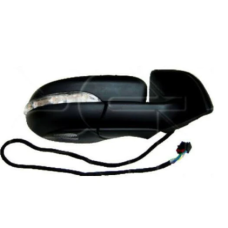 Зеркало Golf VI 2009-2012 левое с обогревом. Электро 9 PIN+ повторитель поворотов+ подсветка Зеркало Golf VI 2009-2012 левое с обогревом. Электро 9 PIN+ повторитель поворотов+ подсветка