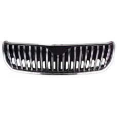 Маска передняя (решетка радиатора в сборе) Skoda Superb New хром  DPA