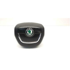 Подушка безопасности водителя Octavia A5 рестайл./Superb new/Fabia new рестайл./Yeti ORIG.