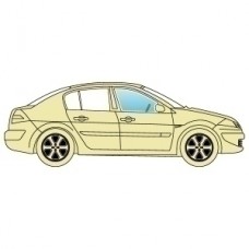 Стекло боковое Volkswagen Passat 1988-1996 B4/B3 переднее правое Xinyi.