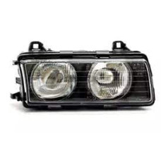 Фара 3 E36 1990-1999 левая 94- H7+H7 МЕХ / ЭЛ. (ТИП ZKW); КРОМЕ COMPACT.