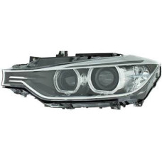 Фара 3 F30 F31 2012-2015 левая ЭЛ. ЧЕРН. D1S+LED.