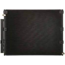 Радиатор кондиционера LX 470 2001-2008 (4.2TD-4.7) без осушителя. NISSENS