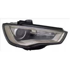 Фара передняя A3 2012-2016 правая D3S/PWY24W/LED; +КОРРЕКТОР.