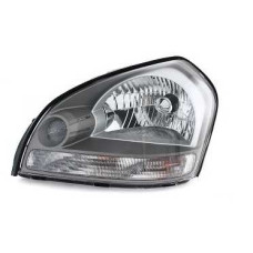 Фара Hyundai TUCSON 04-13 (JM) левая МЕХ. СЕРАЯ.