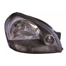 Фара Hyundai TUCSON 04-13 (JM) левая ЭЛ. ЧЕРНАЯ; -КОРРЕКТОР. 