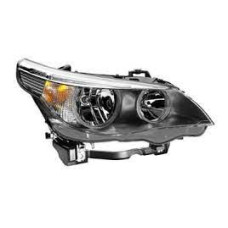 Фара 5 E60 E62 2003-2010 правая ЭЛ. -06 H7,H7,PY21W,W5W*2,LED (БЕЗ AFS); +КОРРЕКТОР.