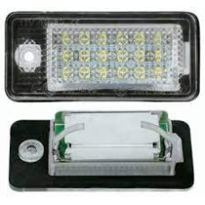 Фонарь подсветки номерного знака A3/S3 2003-2012 задний левый+правый LED.