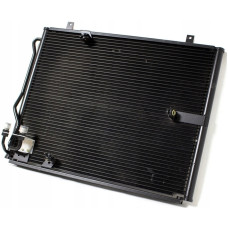 Радиатор кондиционера BMW 5 E34 1988-1997 (1.8-2.0-2.4 TD -2.5 -3.0-3.5 -4.0) без осушителя.  Glyser 