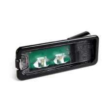 Подсветка номерного знака Volkswagen AMAROK 10- правая=левая LED+лампа. 	VAG