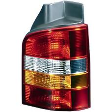 Фонарь Volkswagen T5 03-09 левый, 1 Дверь красно-желтый. DEPO Фонарь Volkswagen T5 03-09 левый, 1 Дверь красно-желтый. DEPO