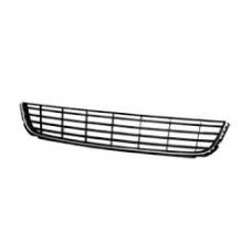 Решетка бампера VW Golf VI '09-12 (кроме GTi) средняя, с хром. молдингом (FPS) 5K0853671RYP 