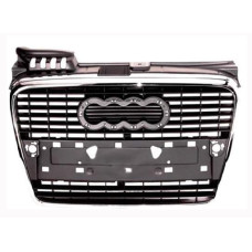 Решетка хром/черная AUDI A4 05-08 (B7)