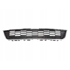 Решетка в бампере верхн.; рамка хром. Chevrolet Aveo 11-16 SDN/HB (T300). Решетка в бампере верхн.; рамка хром. Chevrolet Aveo 11-16 SDN/HB (T300).
