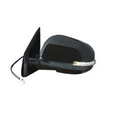 Зеркало Citroen C-Crosser 08-11 левое, эл., с обогревом, грунт. плоск. 7 PIN с ук.пов. без подсвет. VIEW MAX