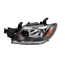 Фара Mitsubishi OUTLANDER I 03-09 (КРОМЕ XL) (-05) левая, мех. (ХРОМ. РАССЕИВАТЕЛЬ). FPS 