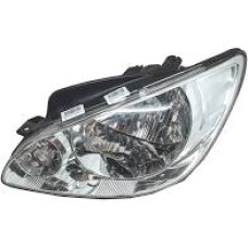 Фара Hyundai GETZ 06-11 левая, электро + корректор.  