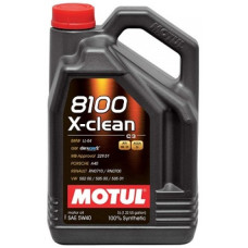 Масло 5W-40 5л. MOTUL 8100 X-clean (VW 502.00/505.00/505.01) (рекоменд. для диз. турб. моторов) Масло 5W-40 5л. MOTUL 8100 X-clean (VW 502.00/505.00/505.01) (рекоменд. для диз. турб. моторов)