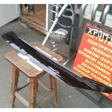Дефлектор капота (мухобойка) на Фольцваген Поло с 2009> (на крепежах) ANV air.