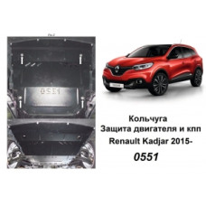 Renault Kadjar - Объем V-1,2TCe; 1,5DCI