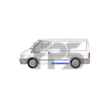 Ремчасть боковая Ford Transit (00-06) нижняя левая, короткая база Ремчасть боковая Ford Transit (00-06) нижняя левая, короткая база