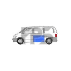 Ремчасть бока Mercedes Vito (96-02) левая