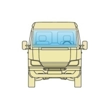 Лобовое стекло Fiat Ducato 2006+  Xinyi с  датчиком.