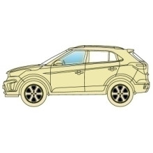  Стекло боковое Mitsubishi Pajero Sport 2009 -2015 переднее левое.