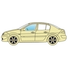  Стекло боковое Hyundai Accent 1999-2005 переднее левое Седан.