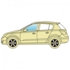 Стекло боковое Mitsubishi Colt Z30 2004-2012 переднее левое Хэтчбек 3 двери.