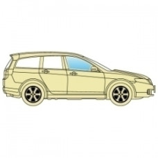 Стекло боковое Mitsubishi Space Star 2002-2005 переднее правое.