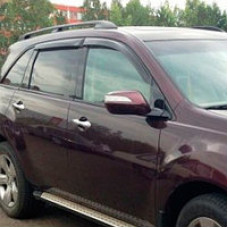 Дефлекторы окон (ветровики) на Acura MDX 2007+ HIC (клеющие)