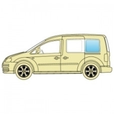 Стекло боковое Opel Combo 2001-2011 заднее левое кузовное.