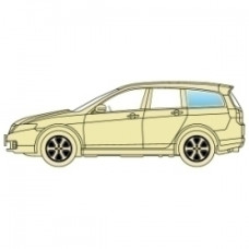 Стекло боковое Skoda Octavia 1997-2004 Tour -2010 заднее левое кузовное. Универсал.