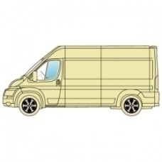 Стекло боковое Opel Movano 1998-2010 переднее левое.