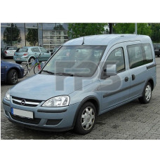 Стекло боковое Opel Combo 2001-2011 среднее левое кузовное.