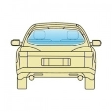 Стекло заднее Volvo 840 850 1992-1996 Универсал.