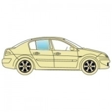 Стекло боковое Volvo S80 V70 Xc70 2006+ заднее правое Седан.