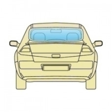 Стекло заднее Volvo S70 V70 Xc70 1992-2000 Универсал.